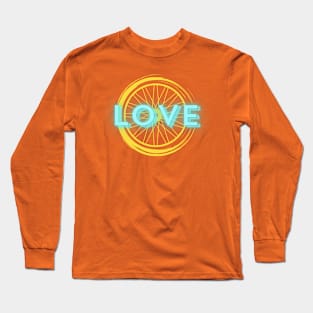 Sun Wheelers 'Love' Logo Long Sleeve T-Shirt